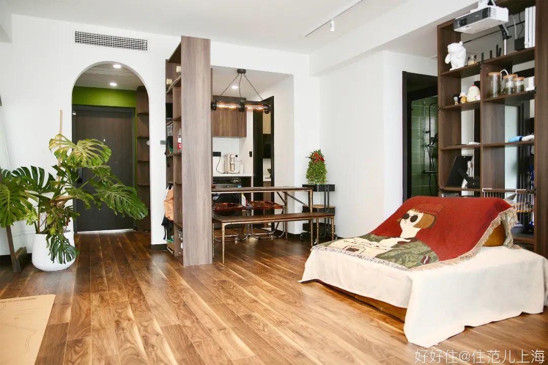 10万打造日式原木风,独居女孩的温馨小屋原木风