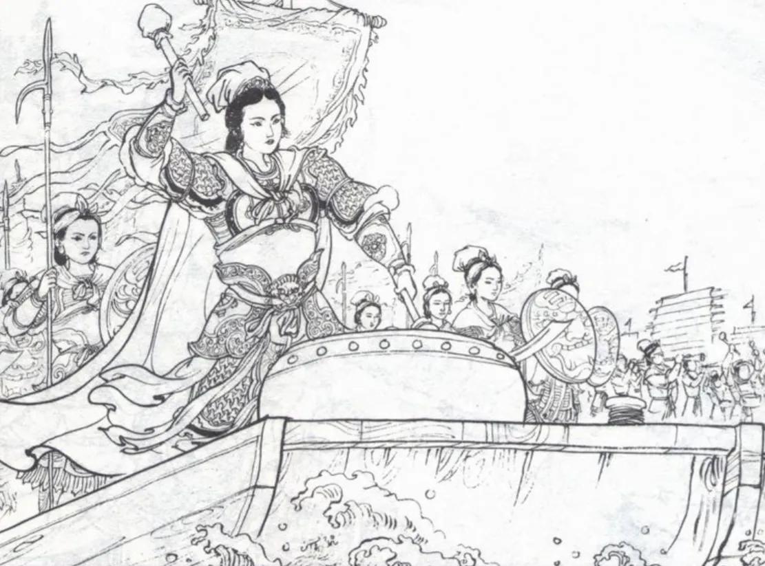 巾帼英雄梁红玉简历,女英雄梁红玉唱段