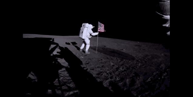 阿波罗登月图片有什么疑点,阿波罗十一号登月疑点