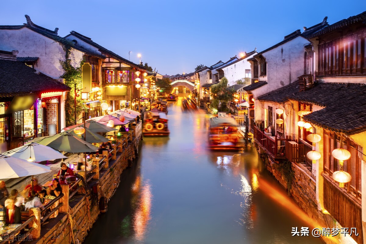 江苏昆山周庄古镇景区,江南水乡古镇昆山周庄美景赏析