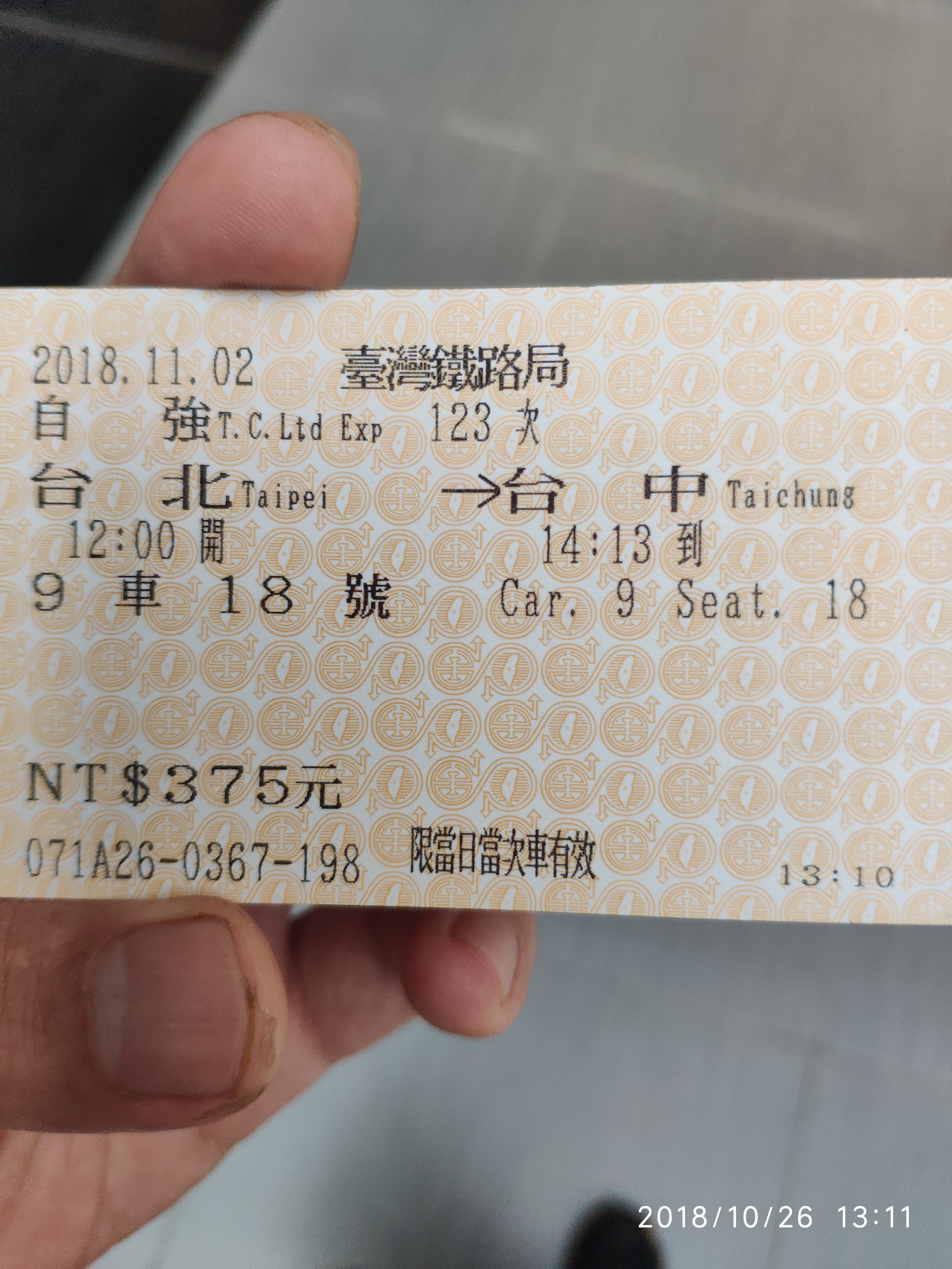 疫情时用回忆来旅游：2018年10月高雄—台北