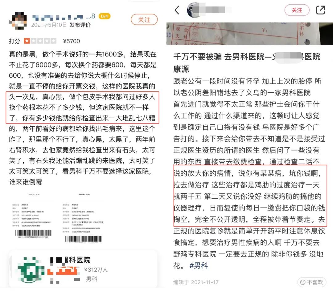 究竟哪三句话能让你在男科医院花上18万？