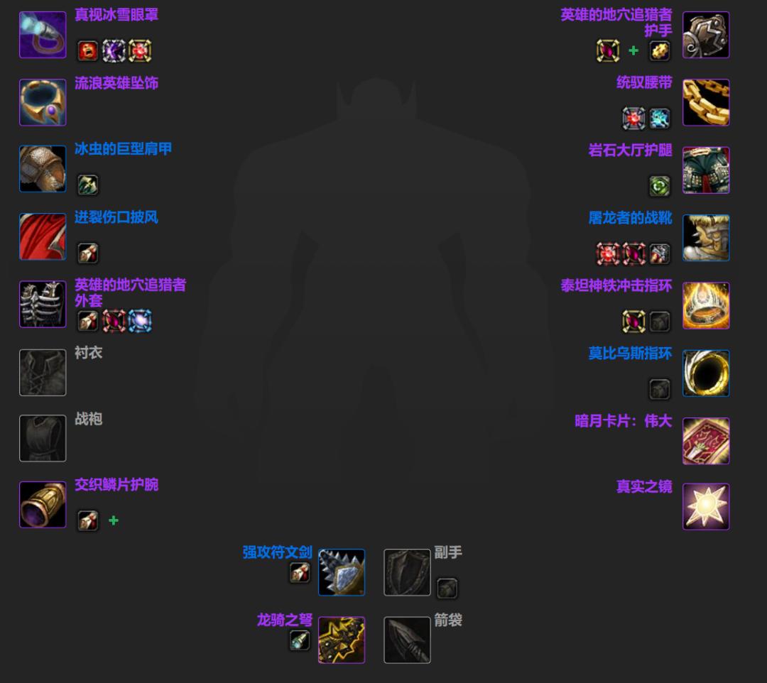 魔兽世界怀旧服WLK全职业天赋,魔兽世界wlkp4阶段法师bis装备