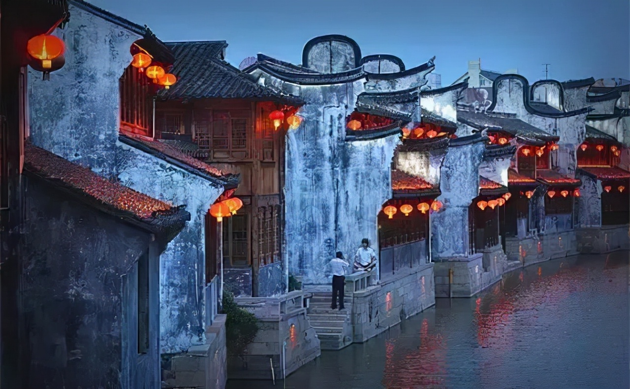 江浙沪最大的美食街,江浙美食街古镇