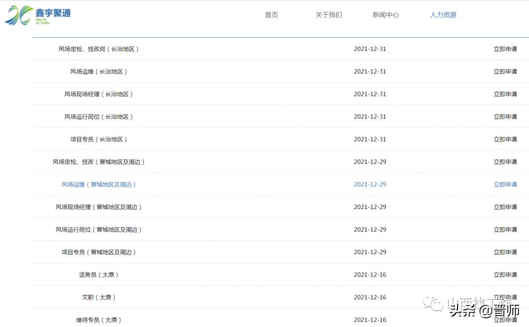 山西鑫宇聚通新能源有限公司,山西鑫宇聚通新能源有限公司招聘