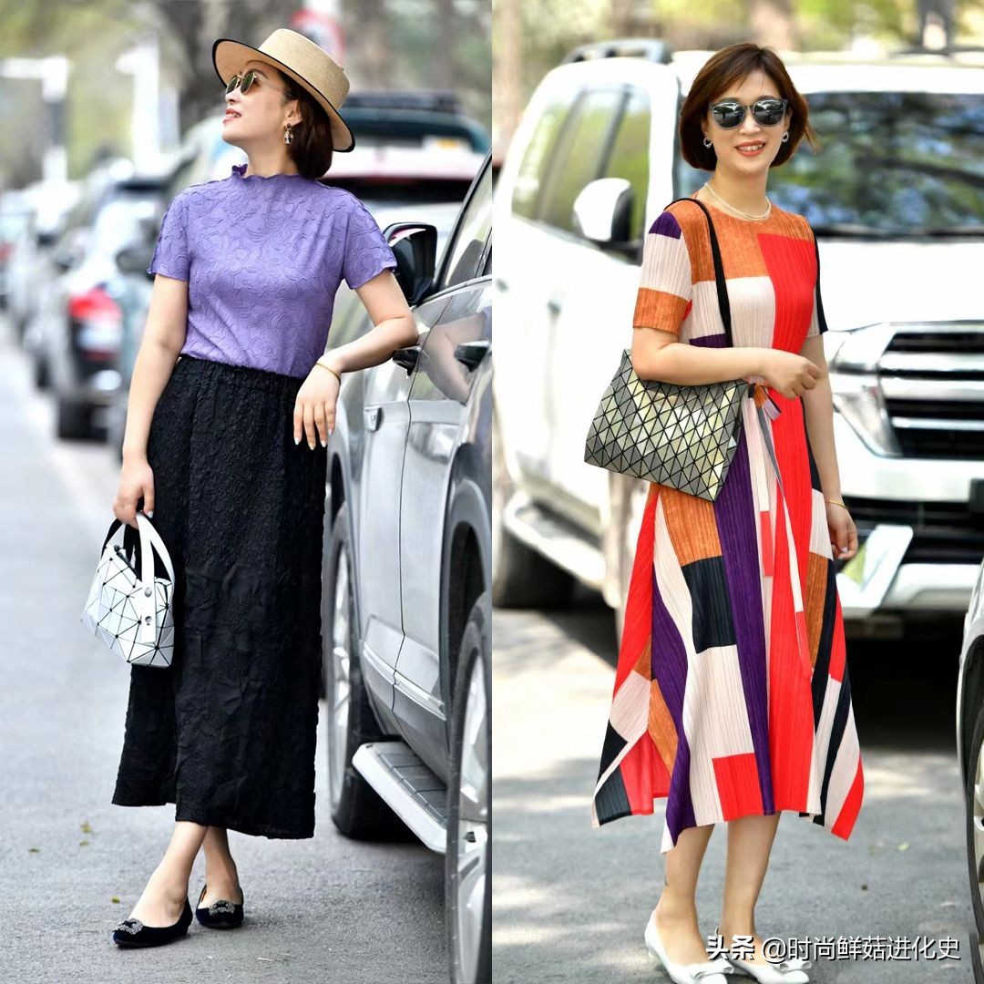 百褶裙过时了今年流行的是括号裙,2022年流行裙新款时尚