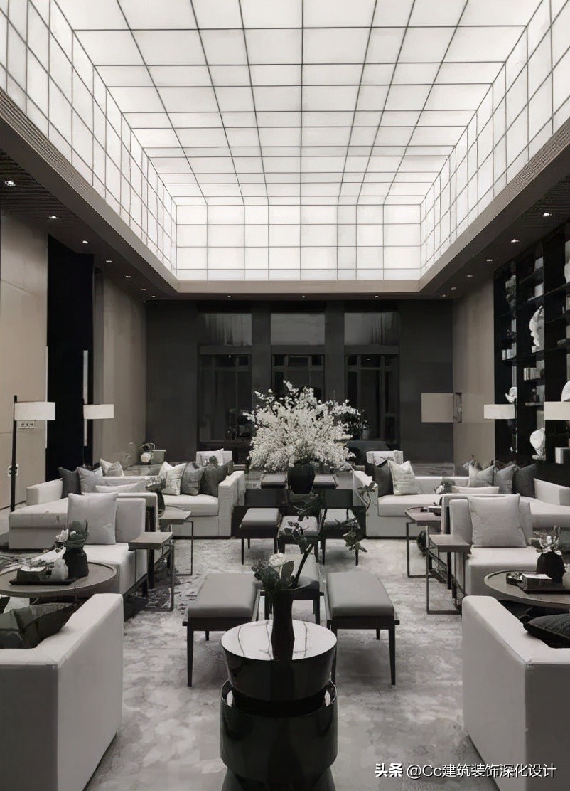 会议室光幕照明系统软膜天花,天花板灯透明层是什么材料