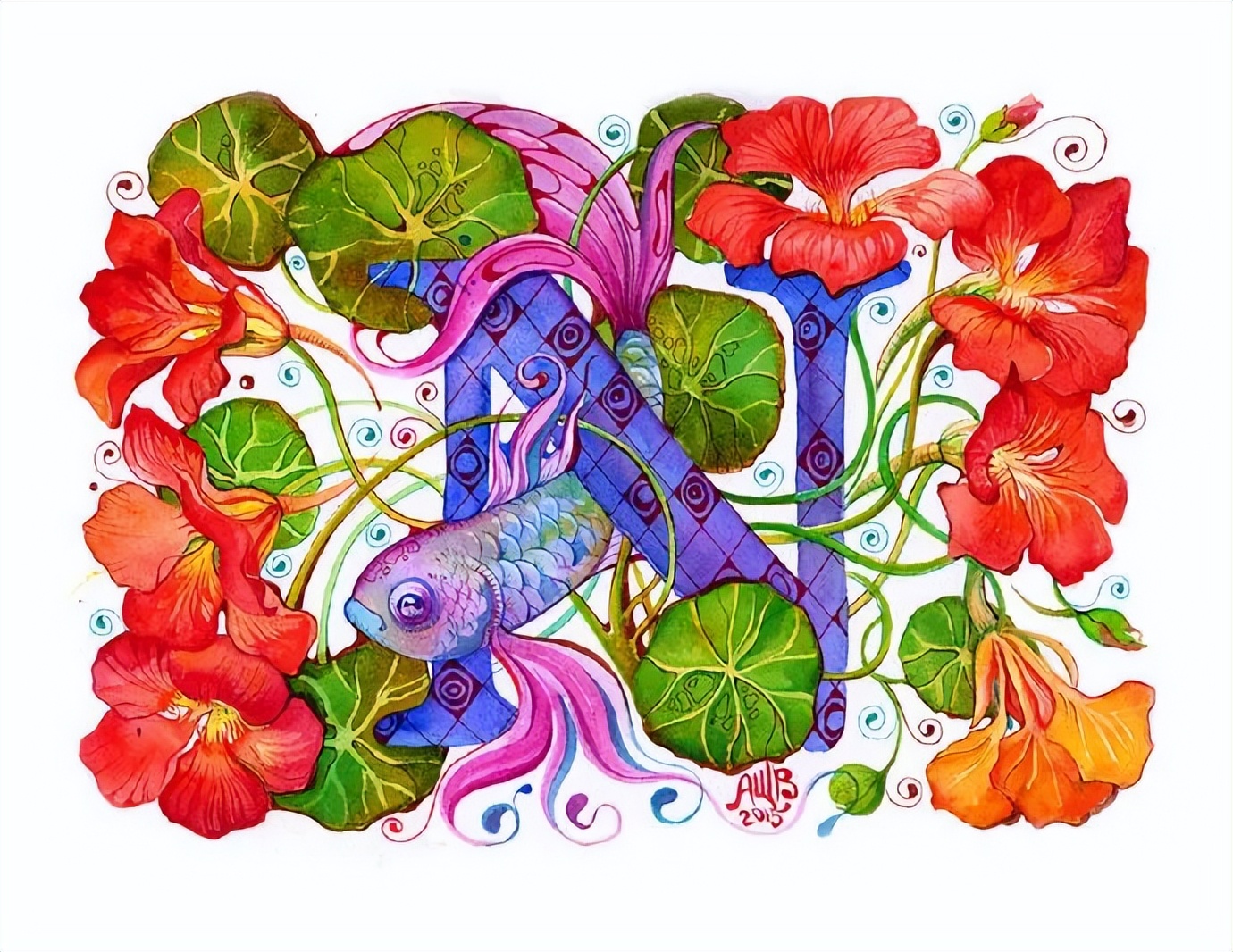 用色大胆的水彩作品,大神级水彩作品看完肯定不后悔