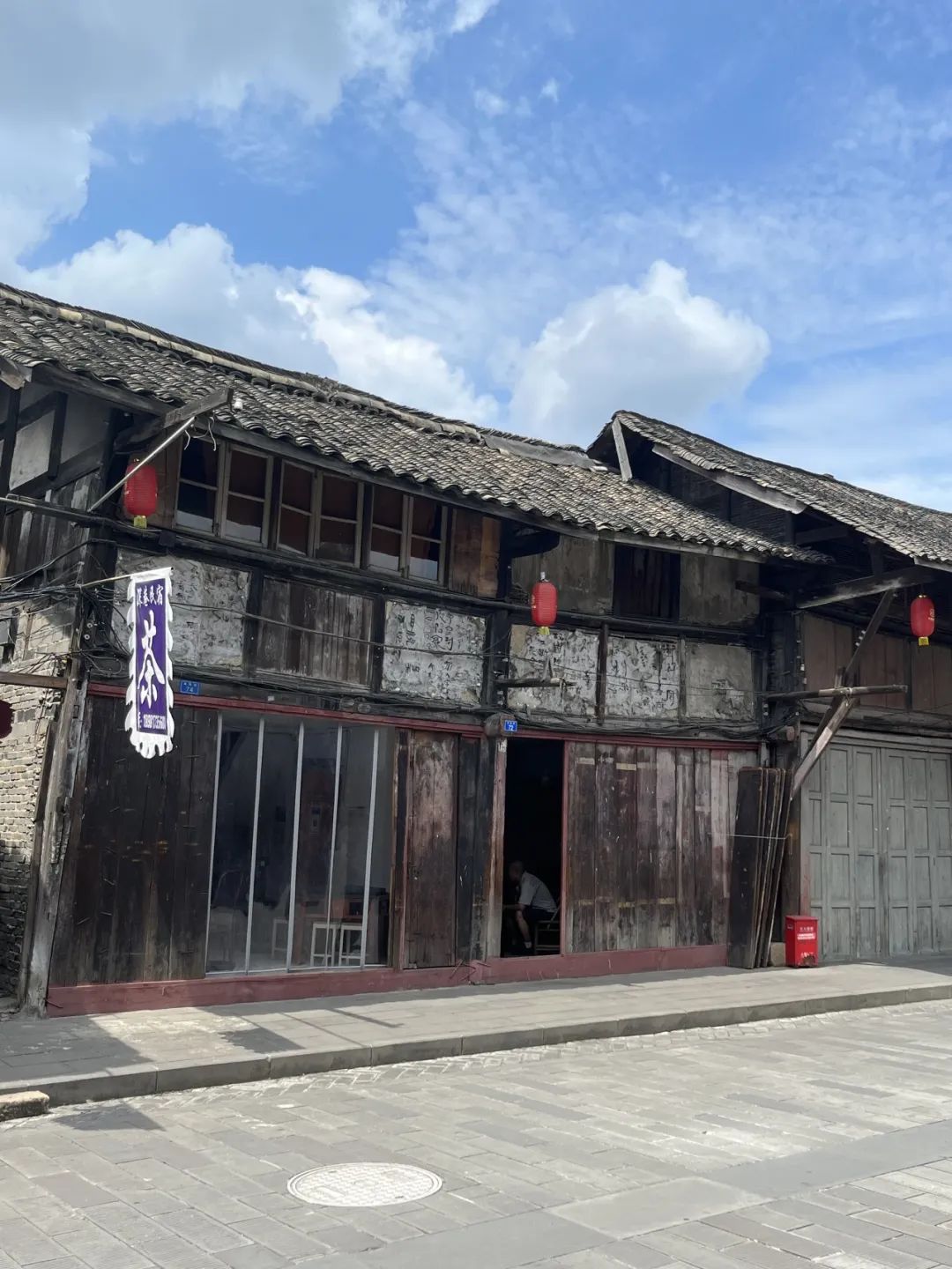 曾经繁华的小镇老街,曾经繁华的码头