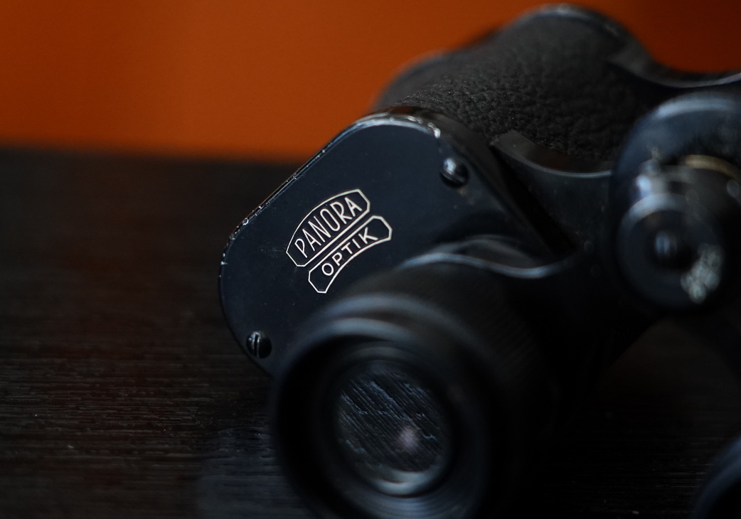 战争时期的老式军用望远镜,战争年代的18倍望远镜