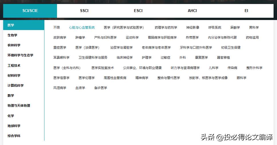最新论文3个月发表Q1期刊，一个工具教你挑选最合适的SCI期刊！