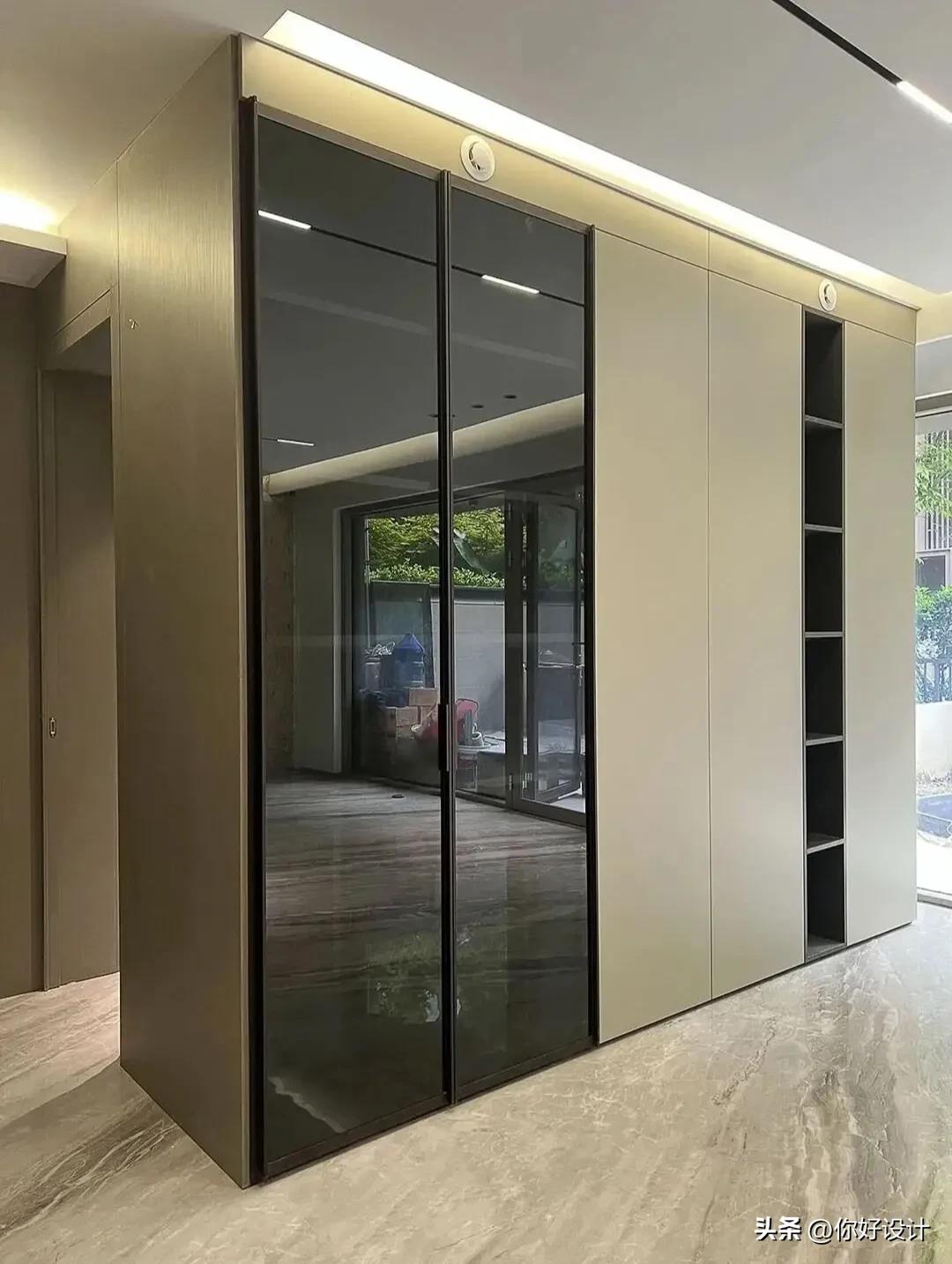 三十厘米宽的衣柜推荐,三十款卧室高颜值衣柜案例