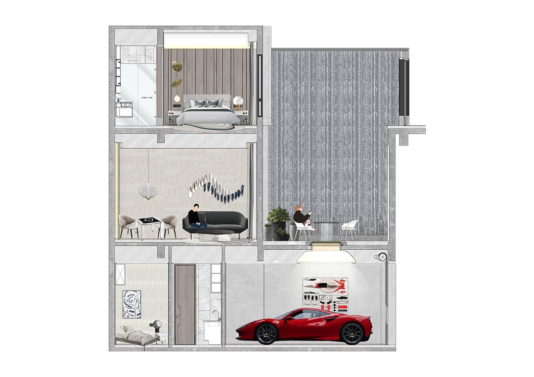 邱德光谈空间装饰,邱德光作品原岸获奖