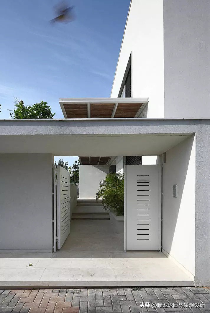 别墅庭院大门入口设计效果图,别墅庭院花园效果图大全集