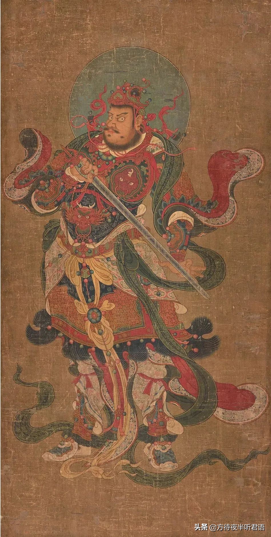 佛教四大天王拿的什么神器,佛法中的四大天王法器代表什么