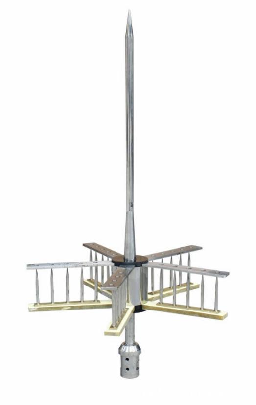 大避雷针和小避雷针联合避雷,避雷线与避雷针保护范围哪个大