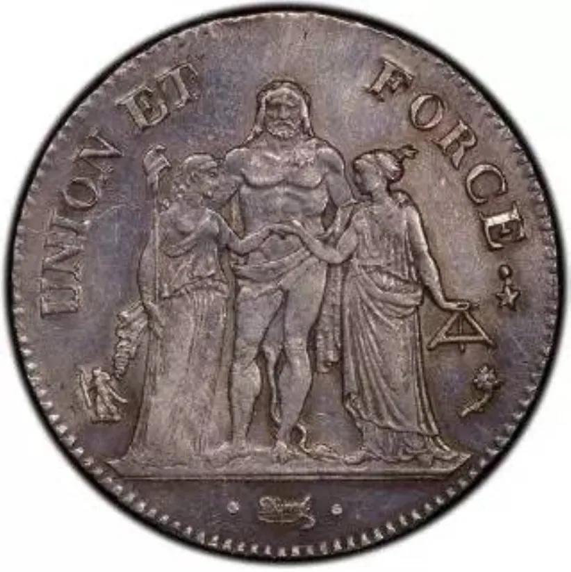 法国大力神银币：神创造了人，还是人创造了神？