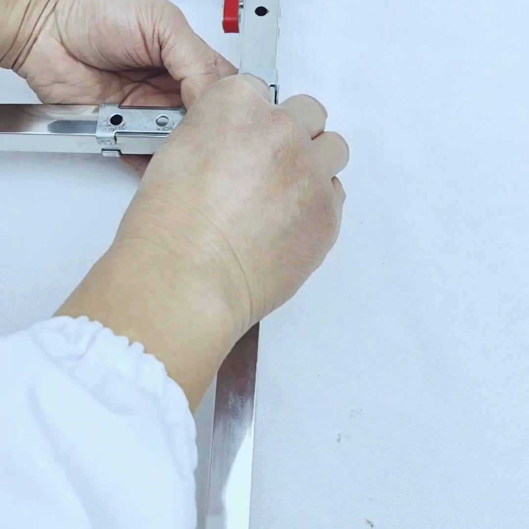 用管子挂线正确绣十字绣的方法,十字绣长方形绣绷怎么用