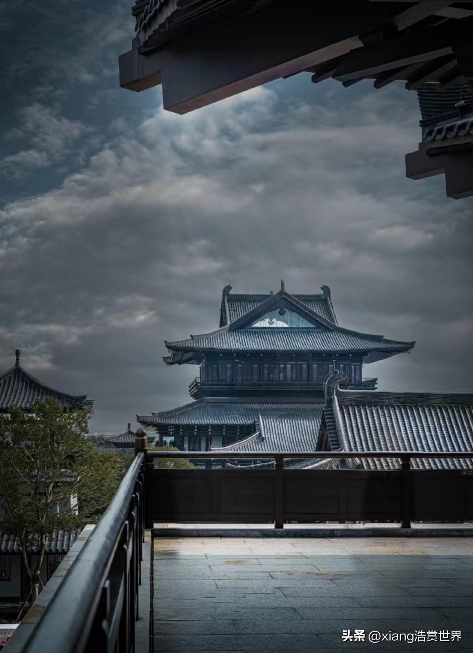 广州最新景点仿古建筑图片,广州新地标古代建筑