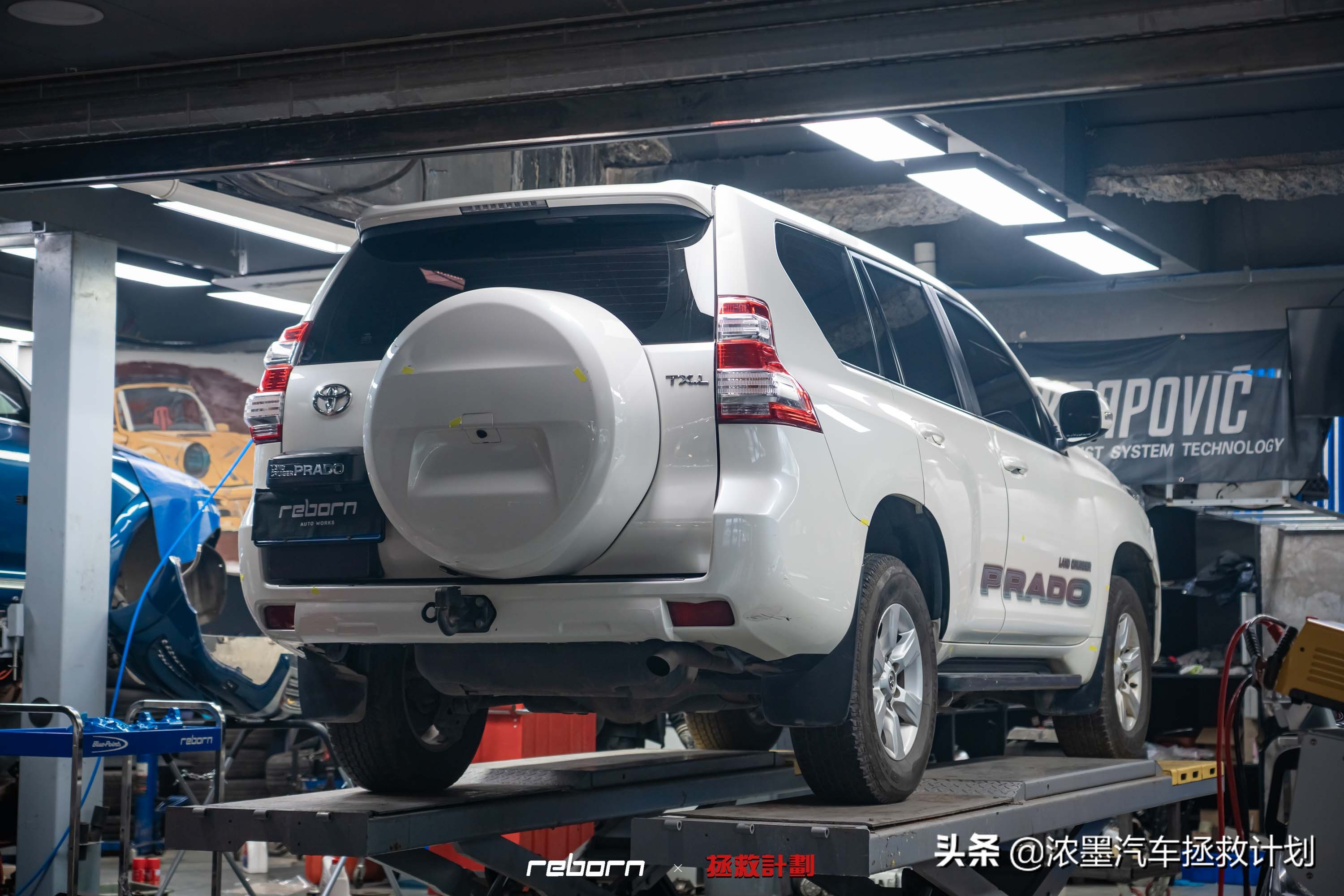 硬汉焕颜丰田普拉多续写越野传奇,修复翻新09年的丰田普拉多