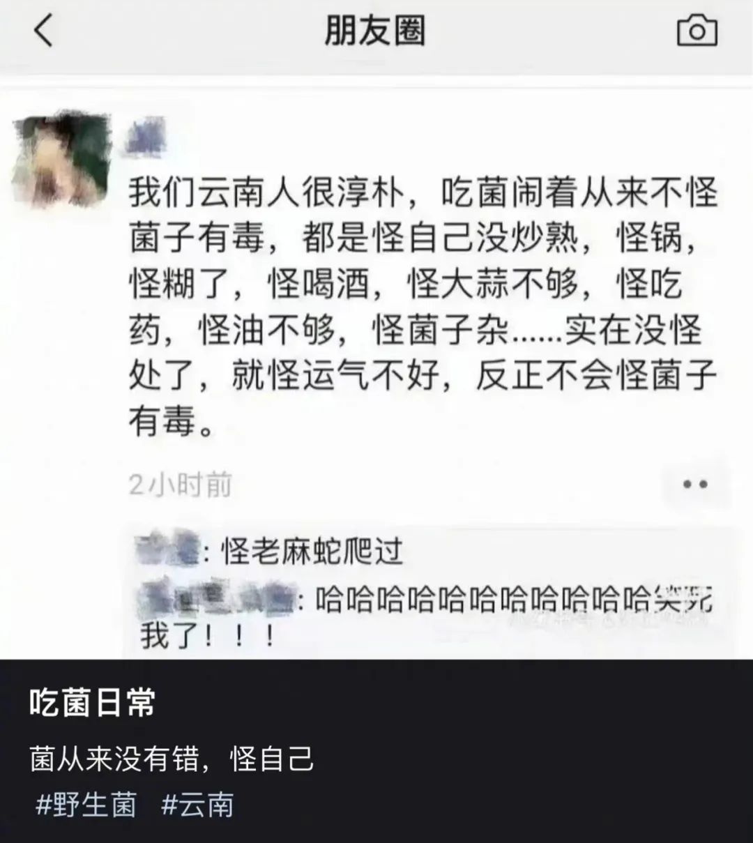 云南人吃有毒的蘑菇,云南人吃菌类中毒