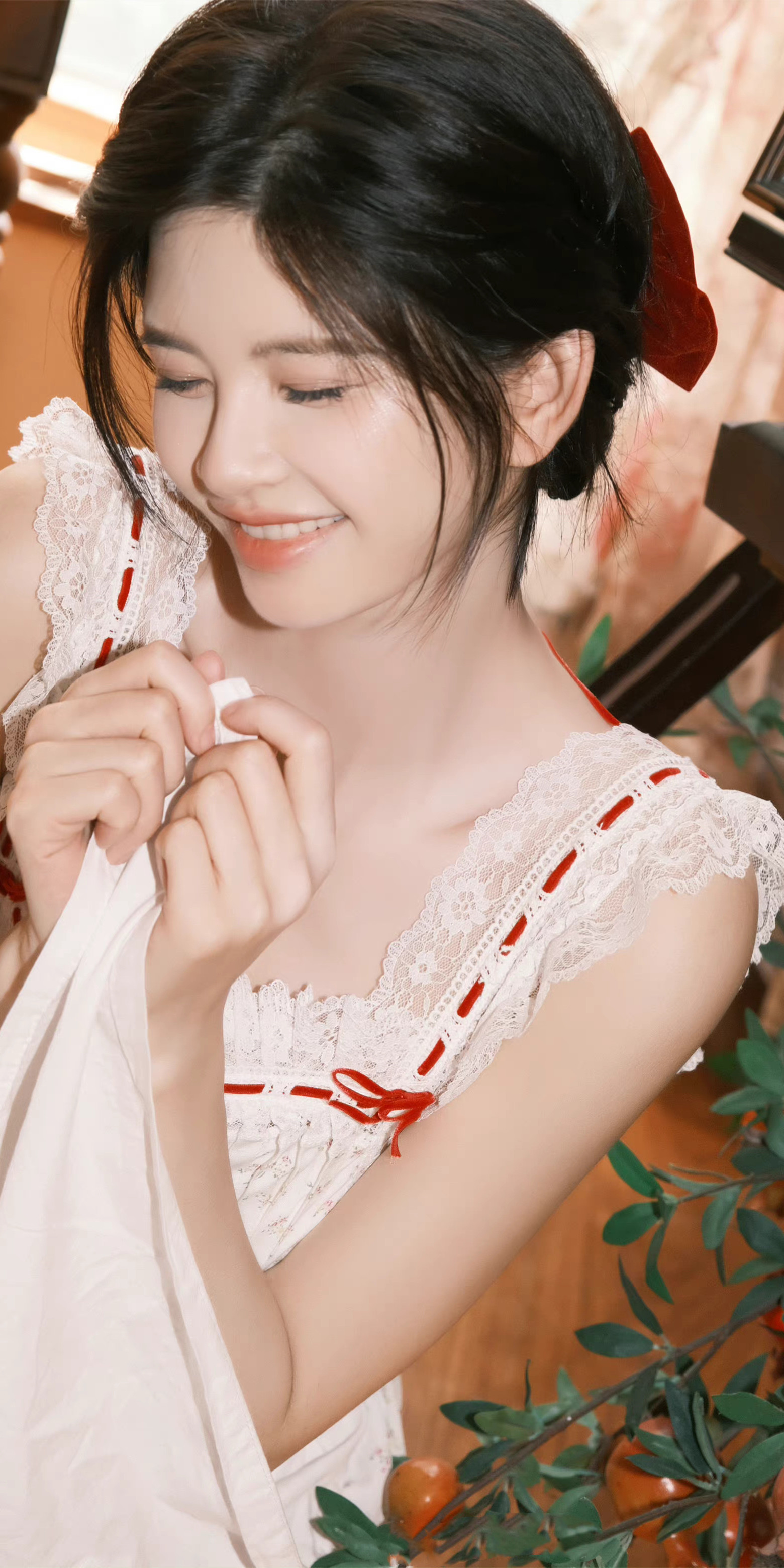 林思意美丽壁纸,林思意甜美的照片