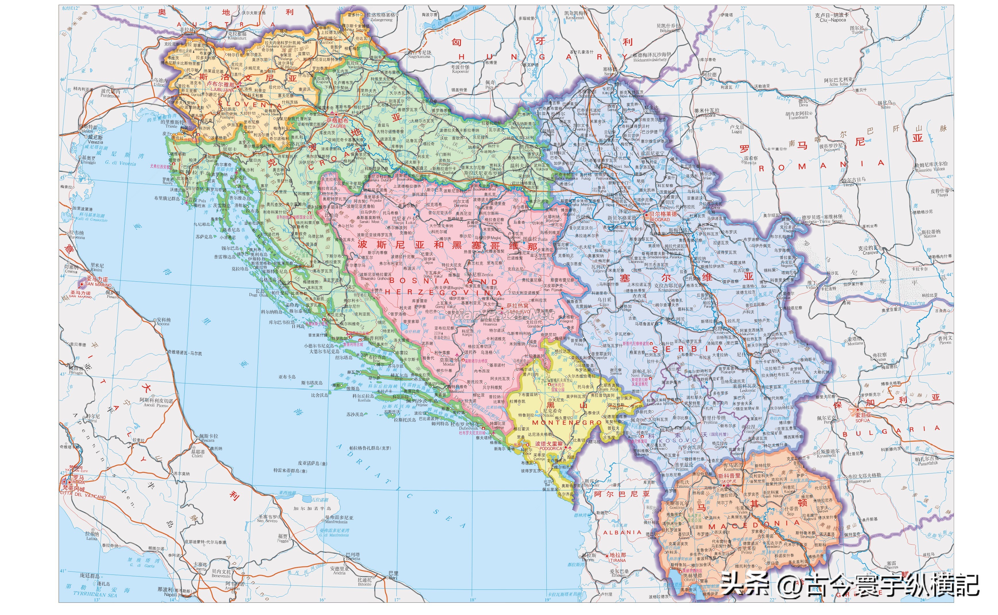 欧洲政区图高清全图,欧洲各国各时期版图