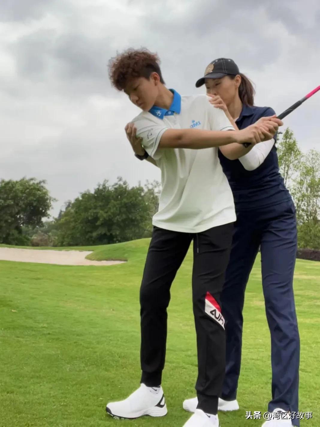 王雨欣的梦想,王雨欣高尔夫挥杆教学