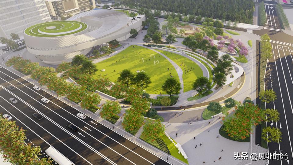 日新月异的城市面貌,日新月异的城区