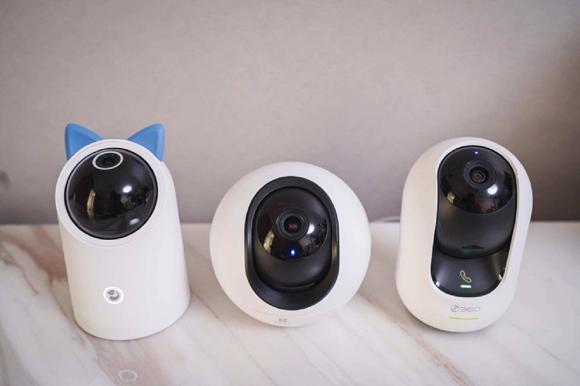 萤石c8w和360智能摄像头测评,海雀摄像头和萤石摄像头哪个好