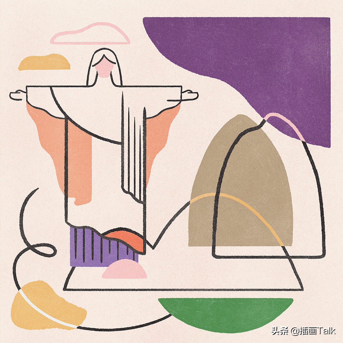 巴西插画师泰拳,巴西插画师raysafontana