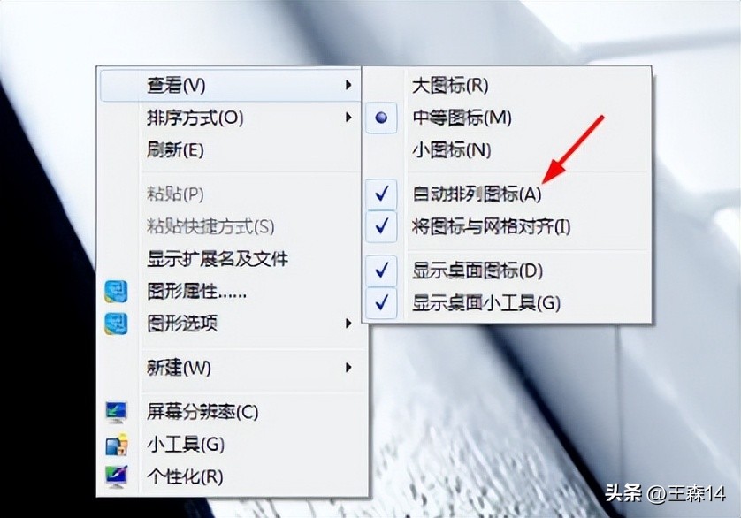 电脑桌面图标怎么排列好看,怎样设置电脑桌面图标的排列方式