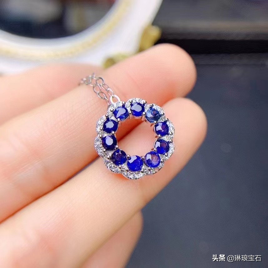 s925银天然红宝石耳扣珠宝,s925银红石榴石吊坠2880