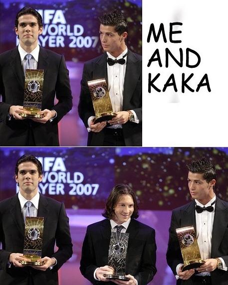 c罗和卡卡的过往,曾经的c罗和卡卡