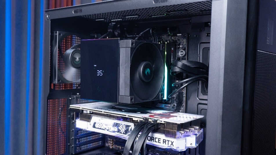 冰立方500s数显版风冷散热器,冰立方620散热器数显