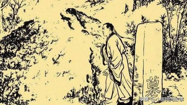 民间故事男子庙里躲雨,民间故事老头躲棺材避雨