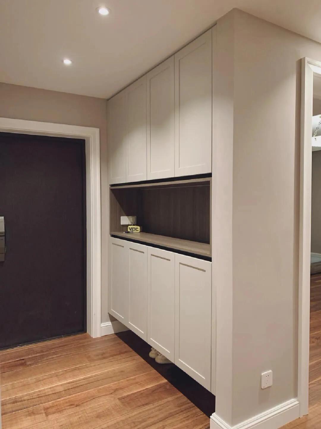 进门玄关带鞋柜,窄玄关鞋柜设计