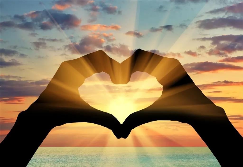 立体爱心壁纸背景图,心形壁纸背景闪图