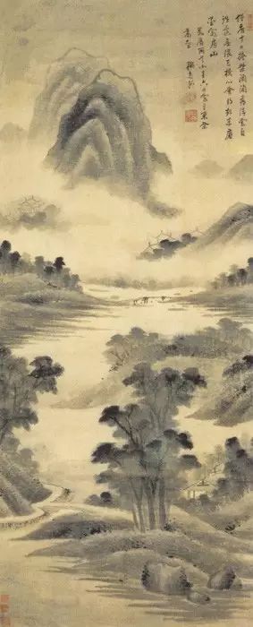 明清高清山水作品欣赏,明代山水名画图片欣赏