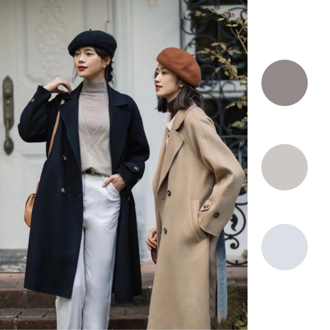 显瘦垂感阔腿慵懒风裤,阔腿裤垂坠感显腿细牛仔裤