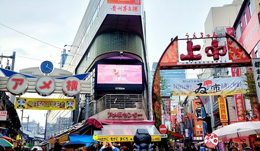 东京上野阿美横町美食,上野阿美横町游玩时间