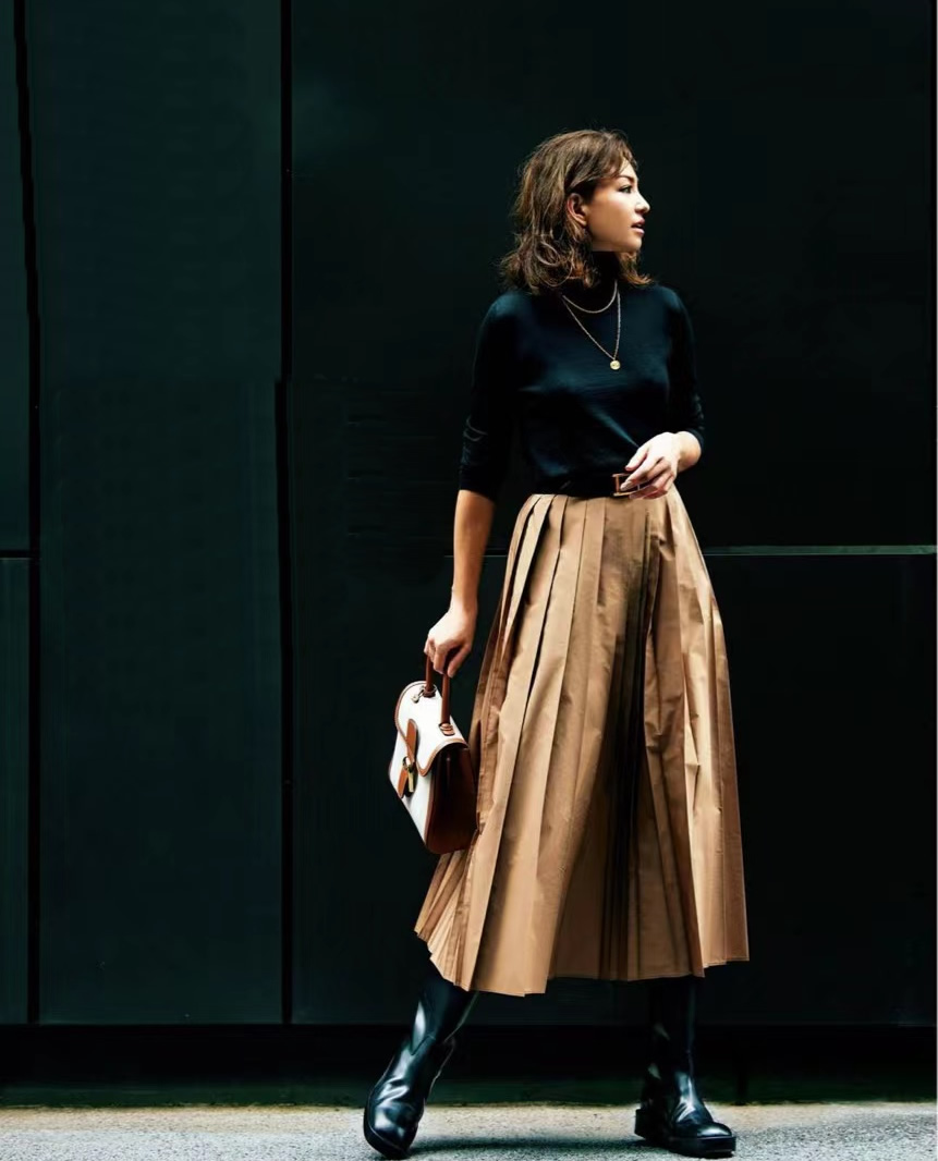 春季米色系穿搭,必须get的同色系穿搭高级永不过时