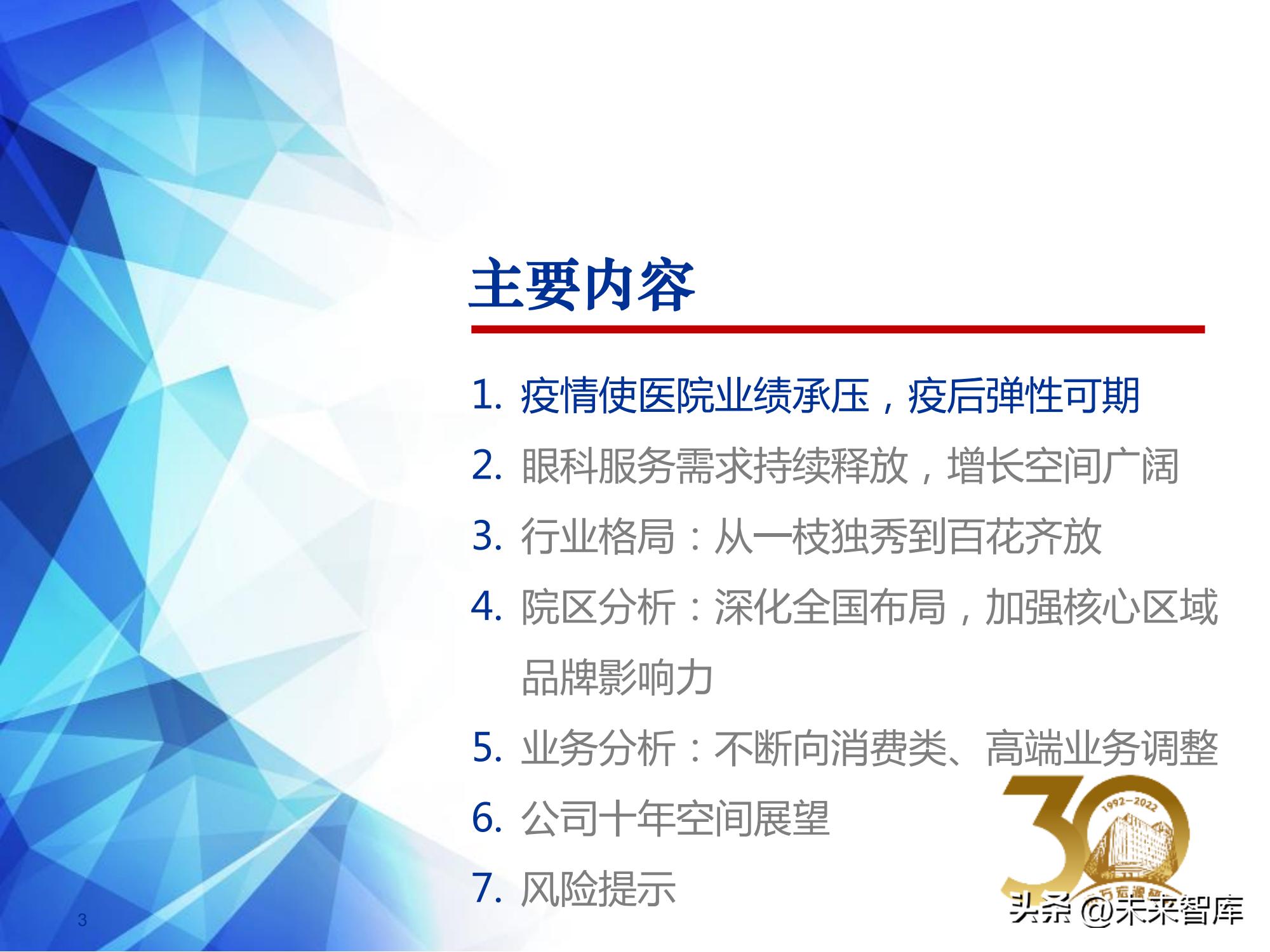 中国高频眼科行业现状分析报告,眼科行业深度分析