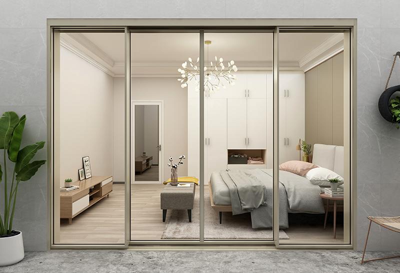 推拉门如何选材料,推拉门需要注意哪些细节跟美观