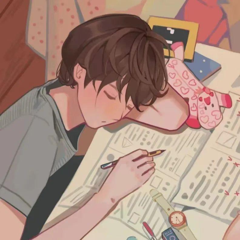 动漫情头爱意随风起,动漫可爱情头一男一女