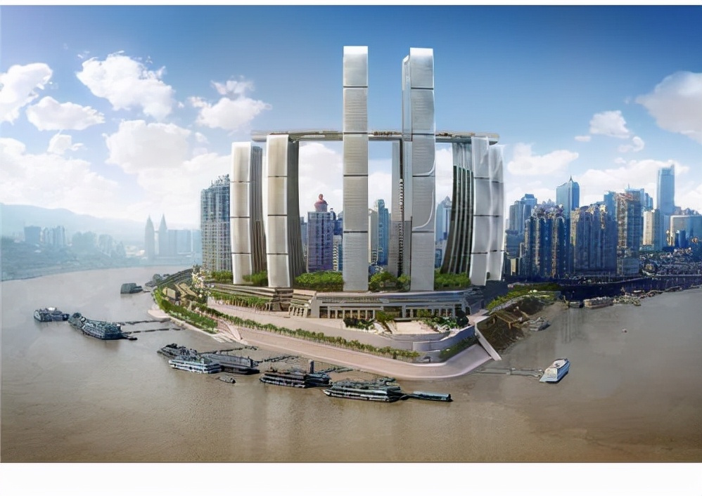 世界首座横向摩天大楼在重庆开建,重庆横向摩天大楼耗资