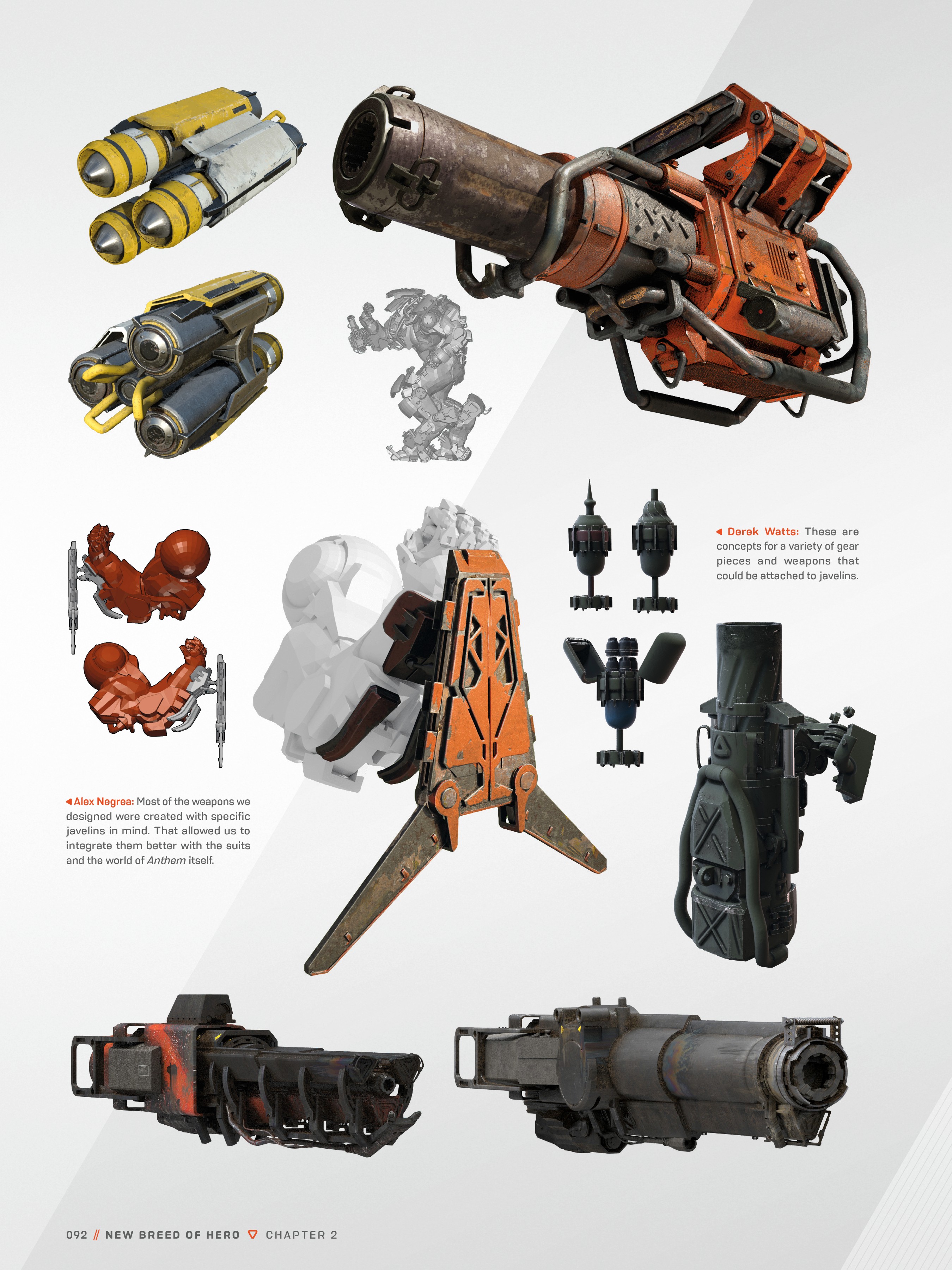 科幻怪与机械战甲的圣歌｜游戏TheArtofAnthem官方艺术设定集