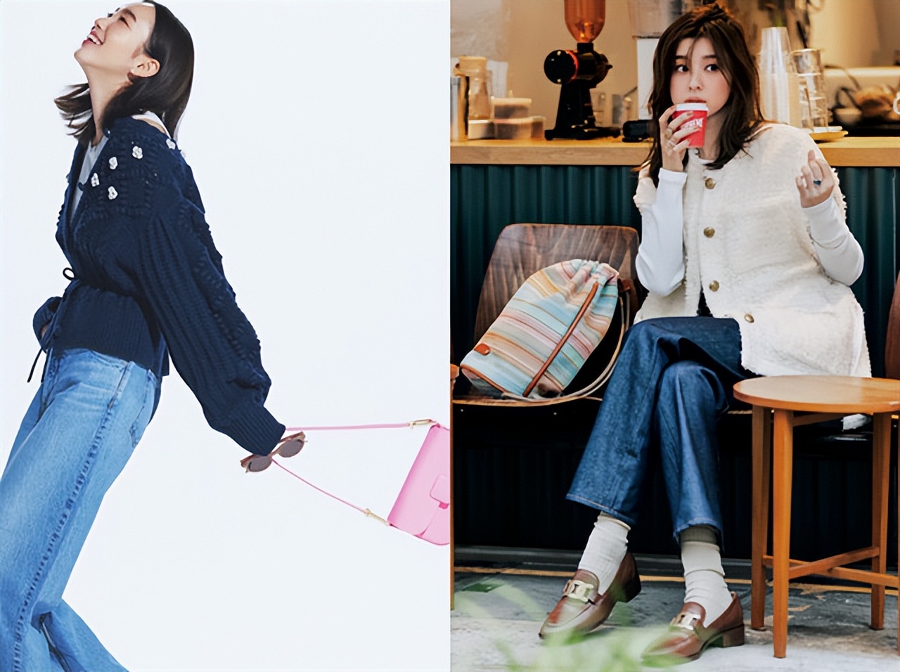 日本30+职业女性专门志排名，米色与牛仔风最受追捧，今春可参考