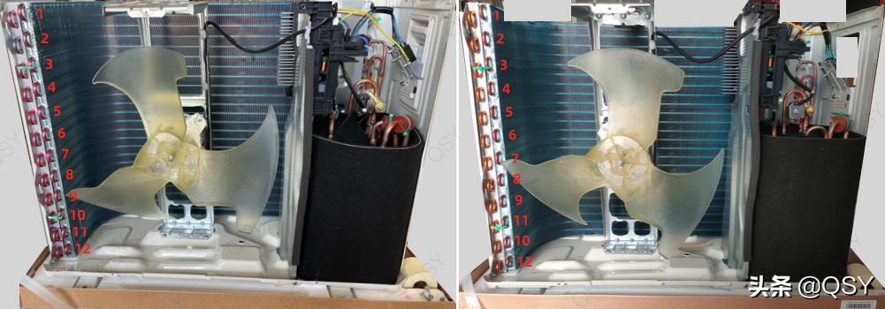 格力空调2024云锦柜外机拆解,格力云锦3匹立式空调拆解