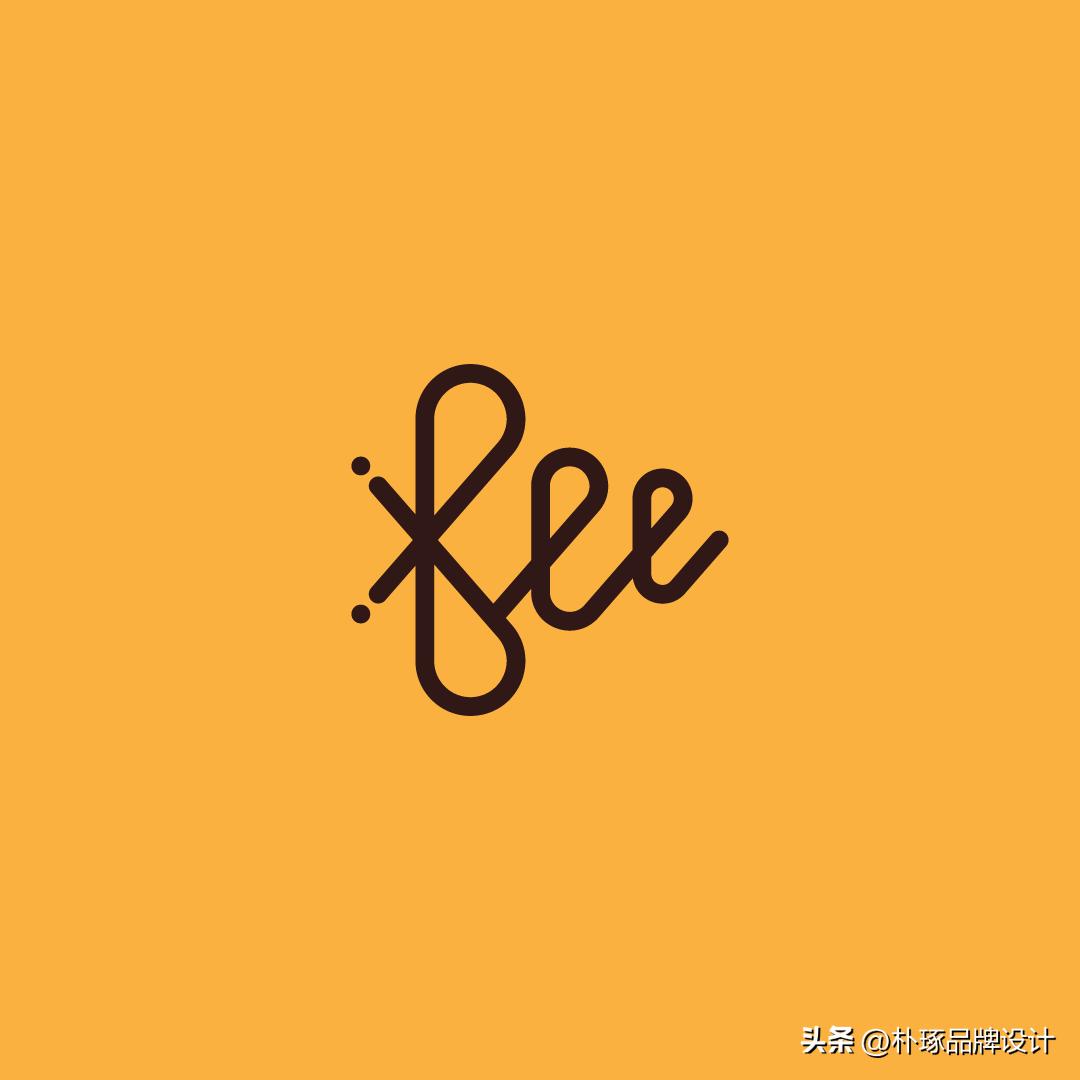 几何抽象标志logo设计,标志的构成元素logo